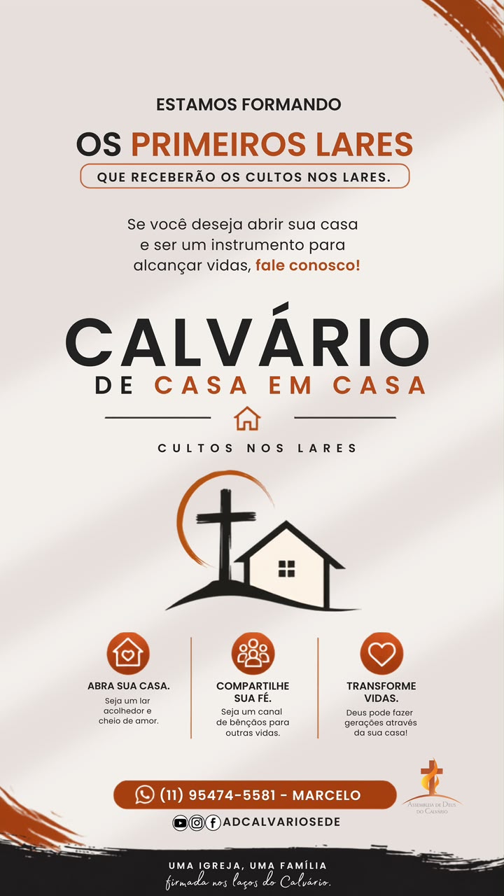 Banner - AD. Calvário
